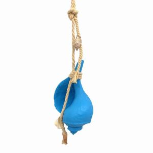  ornament objet d'art large small. volume . rope cord marine manner simple ( blue )