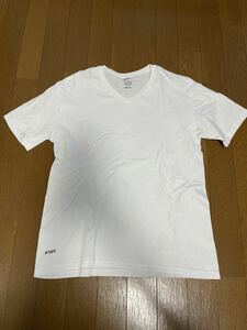 送料210円● W-taps Vネック Tシャツ S ダブルタップス