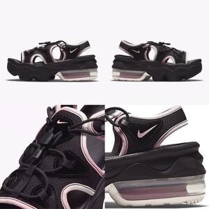 ★売切★NIKE AIR MAX KOKO SANDAL(ナイキ エア マックス ココ サンダル)黒xピンク新品24cm★厚底サンダル