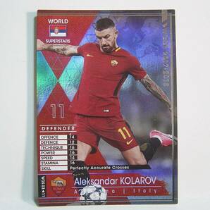 WCCF 2017-2018 WOS アレクサンダル・コラロフ Aleksandar Kolarov 1985 Serbia AS Roma 17-18 World Superstarsの画像1