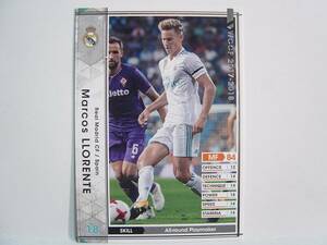 WCCF 2017-2018 EXTRA 白 マルコス・ジョレンテ　Marcos Llorente 1995 Spain　Real Madrid CF 17-18 Extra Card