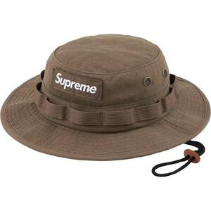 Supreme Military Boonie Brown M/L シュプリーム ミリタリー ブーニー ブラウン 茶 ハット 帽子