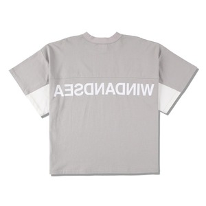 WDS (INVERT) BIG CUT-SEWN GRAY (CS-217) Lサイズ WIND AND SEA ウィンダンシー ビッグ カットソー Tシャツ