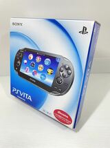 【液晶美品・完品】PlayStation Vita PCH-1100 ブラックPS Wi-Fiモデル BLACK 動作確認済 ポータブル_画像7