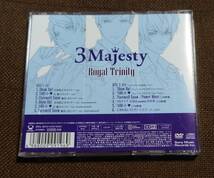 3 Majesty Royal Trinity 初回生産限定盤 CD＋DVD 帯付 ときめきレストラン_画像2