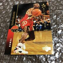 Upper Deck 1995 Basketball Card #321 Mookie Blaylock Hawks アッパーデッキ 1995 バスケットボールカード ムーキーブレイロックホーク_画像1