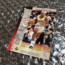 Upper Deck 1995 Basketball Card #321 Mookie Blaylock Hawks アッパーデッキ 1995 バスケットボールカード ムーキーブレイロックホーク_画像2