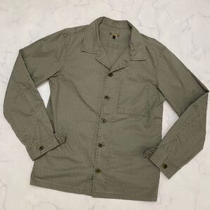 SIVA 日本製 スリット加工(貫通) ミリタリーシャツジャケット