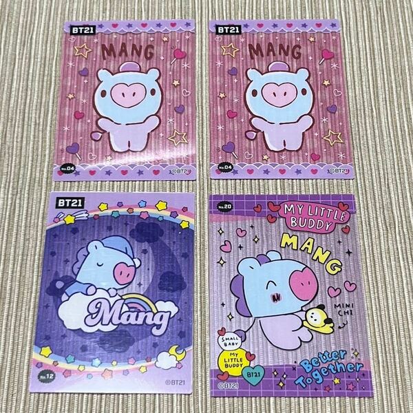 BT21 クリアカードコレクション MANG