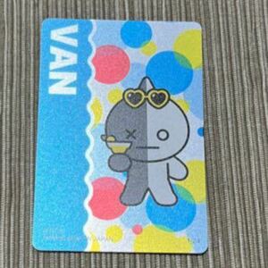 BT21 メタルカードコレクション　VAN