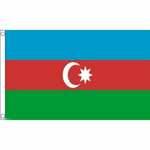 海外限定 国旗 アゼルバイジャン共和国 特大フラッグ