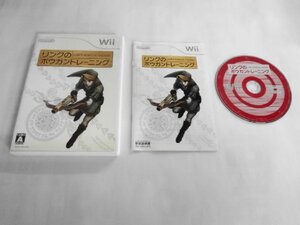 Wii21-339 任天堂 ニンテンドー Wii リンクのボウガントレーニング 人気 シリーズ レトロ ゲーム ソフト単品 使用感あり