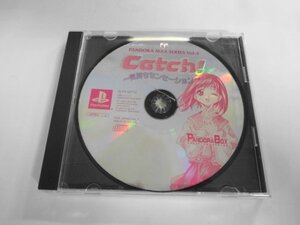 PS21-535 ソニー sony プレイステーション PS 1 プレステ Catch! 気持ちセンセーション キャッチ ゲーム ソフト ケース割れあり 取説なし