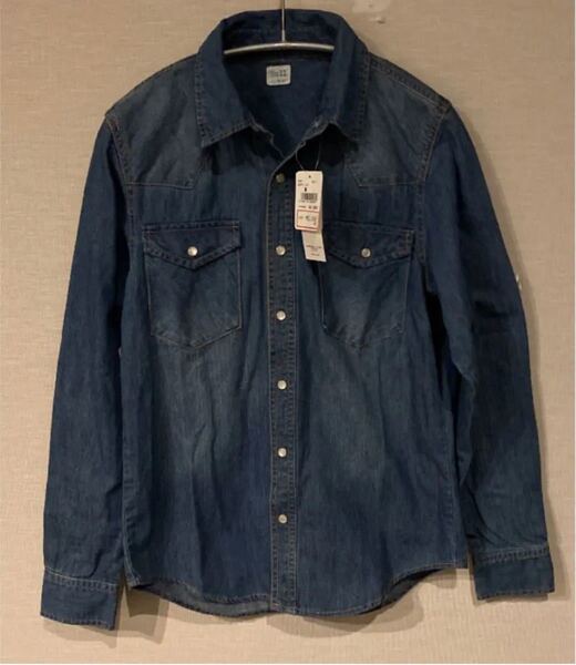 デニムシャツ Mサイズ OSADAで購入しました 長袖シャツ