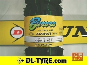 [Задняя часть] Dunlop New D603 4.60-18 [KDX250R KDX220R KMX200 KLX250R]