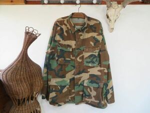 【古着/ビンテージ/90's】米軍/USMC/アメリカ海兵隊 迷彩ジャケット M-L/ミディアム-ロング 検索用⇒ アウトドア/アメカジ/C0327