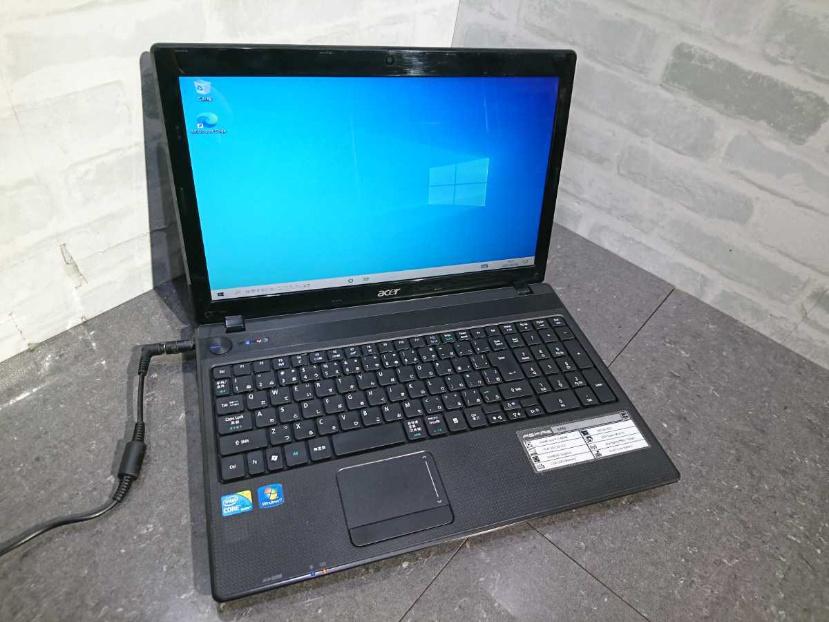 らくらくメ Acer Aspire 5742 (Core-i5、SSD搭載、メモリ8GB) SBJD2 らくらくメ Acer Aspire 5742 (Core-i5、SSD搭載、メモリ8GB) SBJD2