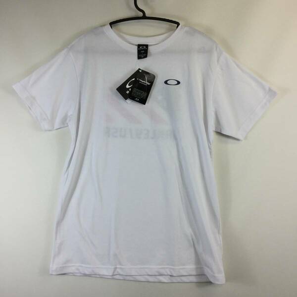 未使用 OAKLEY オークリー Tシャツ Lサイズ 半袖 457171JP ホワイト