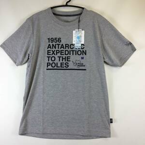 POLEWARDS ポールワーズ ANTARCTIC EXPEDITION TEE グレー Tシャツ Mサイズ 半袖 PW2HJA23