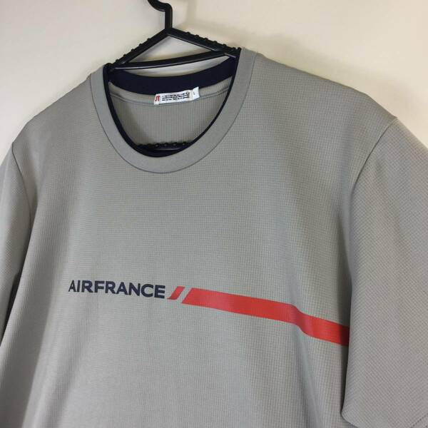 UNIQLO×AIR FRANCE コラボ 速乾Tシャツ Lサイズ エアフランス ユニクロ