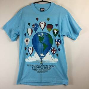 90s SCREEN STARS BEST USA製 Tシャツ バルーン柄 Mサイズ 熱気球
