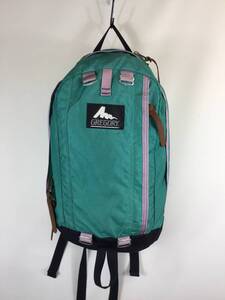 グレゴリー Half Day ハーフデイ ターコイズ パープル リュック 旧タグ デイパック