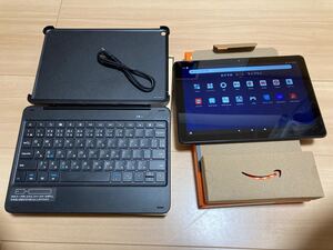 amazon Fire HD 10 32GB Bluetoothキーボードカバー付き 2022年2月購入 タブレット