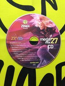 ZUMBA　ズンバ　MEGAMIX27　メガミックス２７　CD　インストラクター専用