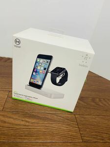 ベルキン デュアル充電台 Apple Watch iPhone belkin 充電スタンド Valet アイフォン　