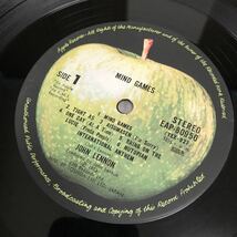 【国内盤帯付】ジョンレノン ヌートピア宣言 John Lennon MIND GAMES / LP レコード / EAP-80950 / ライナー無スリーブ有 / 洋楽ロック /_画像8