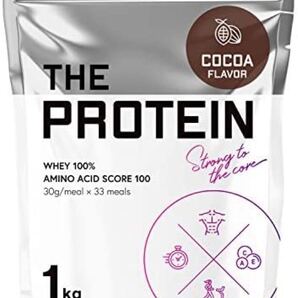 The protein プロテイン ココアフレーバー1kg