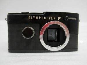 ☆カメラフェア☆OLYMPUS オリンパス OLYMPUS-PEN F PEN-FT ブラックボディ アクセサリーシュー2型付 フィルムカメラ 一眼レフ