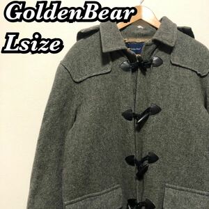  Golden Bear duffle coat gray men's L outer jacket 