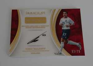 2017 PANINI IMMACULATE COLLECTION SOCCER THEO WALCOTT /75 「MOMENTS」AUTOGRAPH CARD ウォルコット アーセナル サイン カード
