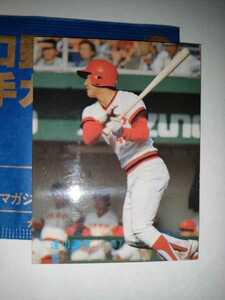 達川光男　88 プロ野球チップス　No.9 広島東洋カープ