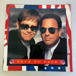 ELTON JOHN BILLY JOEL FACE TO FACE 1998 ツアー パンフレット 英語 日本語 エルトンジョン ビリージョエル 【7293