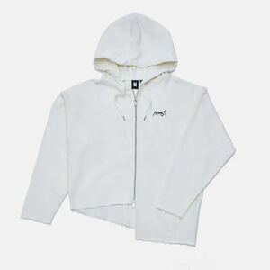 BTS HOODY パーカー　ホワイト　白　　ジョングク　グク XL