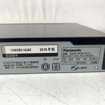 Panasonic DMR-BRW1010 HDD/BDレコーダー 3D対応品 2016年製●現状品_画像9