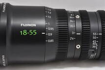 キレイ！ FUJINON MK18-55mm T2.9　フジノン MKシリーズ シネマズームレンズ　元箱付！　SONY ソニー Eマウント　富士フイルム FUJIFILM_画像7