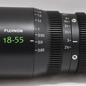 キレイ！ FUJINON MK18-55mm T2.9 フジノン MKシリーズ シネマズームレンズ 元箱付！ SONY ソニー Eマウント 富士フイルム FUJIFILMの画像7