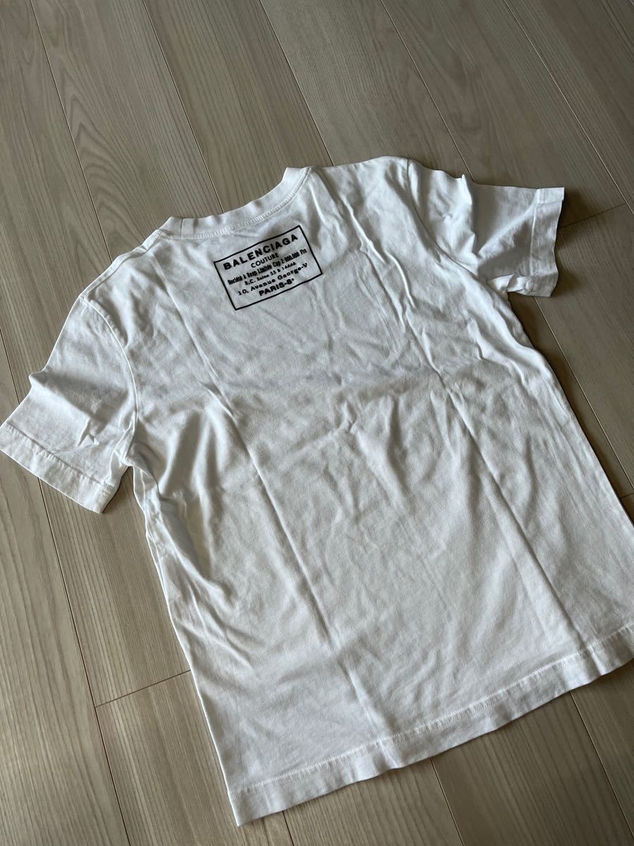 極美品】バレンシアガ クルーネック Tシャツ BALENCIAGA paris
