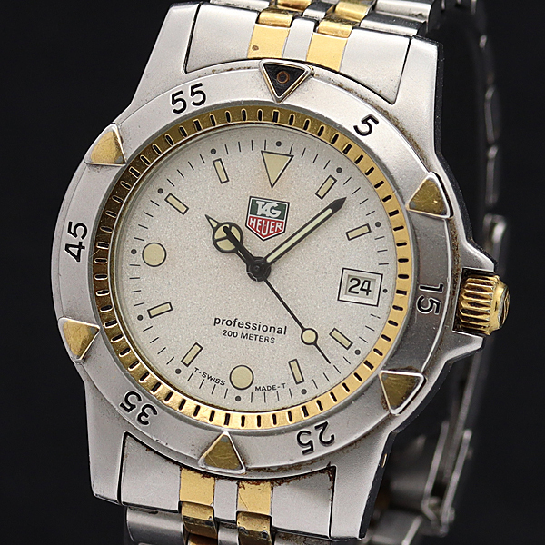 TAGHeuer◇professional 200m/プロフェッショナル/腕時計/955.713G www