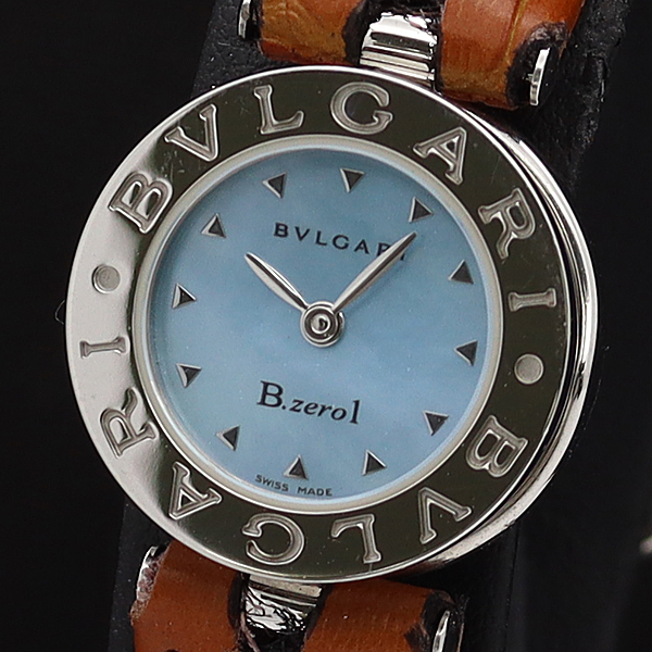 ブルガリ】 BVLGARI ビーゼロワン B.zero1 レディース腕時計 BZ22S ジャンク品 アクセサリ