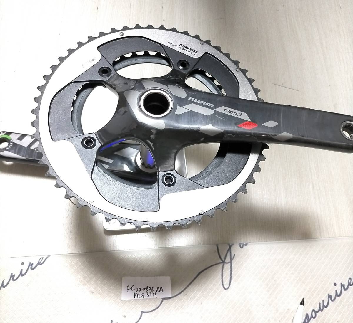 ヤフオク! -「sram red クランク」(クランク) (クランク、チェーン ...