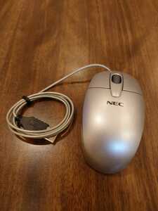 NEC M-UAG93C silver mouse secondhand goods 