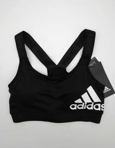 #53_1388 送料無料 【アウトレット品】 [adidas] キッズ ハーフトップ 挿入パッド おんなのこ用 APL53 ブラック 150　　　