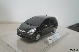 ホンダ カラーサンプル フィット シャトル 1/24 ミニカー ダークアンバー・メタリック 非売品