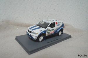  Spark BMW X5 n°205 Dakar 2003 1/43 minicar 