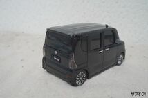 ダイハツ タント カスタム プルバックミニカー 黒系 非売品_画像2