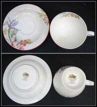 [ZEROnet]▼ROYAL ALBERT ロイヤルアルバート カップ＆ソーサー 5客セット フォンテ マーガレット オーフィリア カタリナ パンジー▼P48-37_画像8